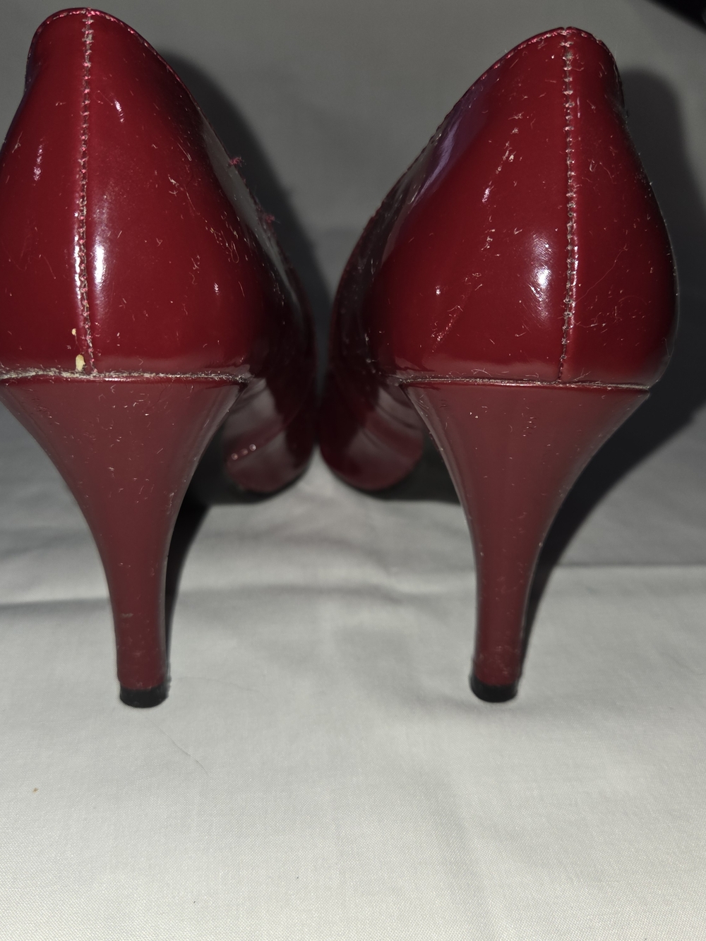Apt. 9 Patent Red Pumps - Picture 3 of 4